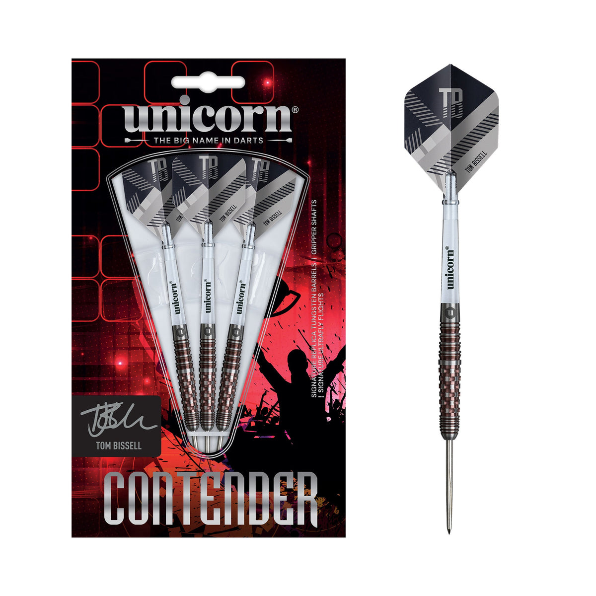 Unicorn Contender Tom Bissell Steel Dart