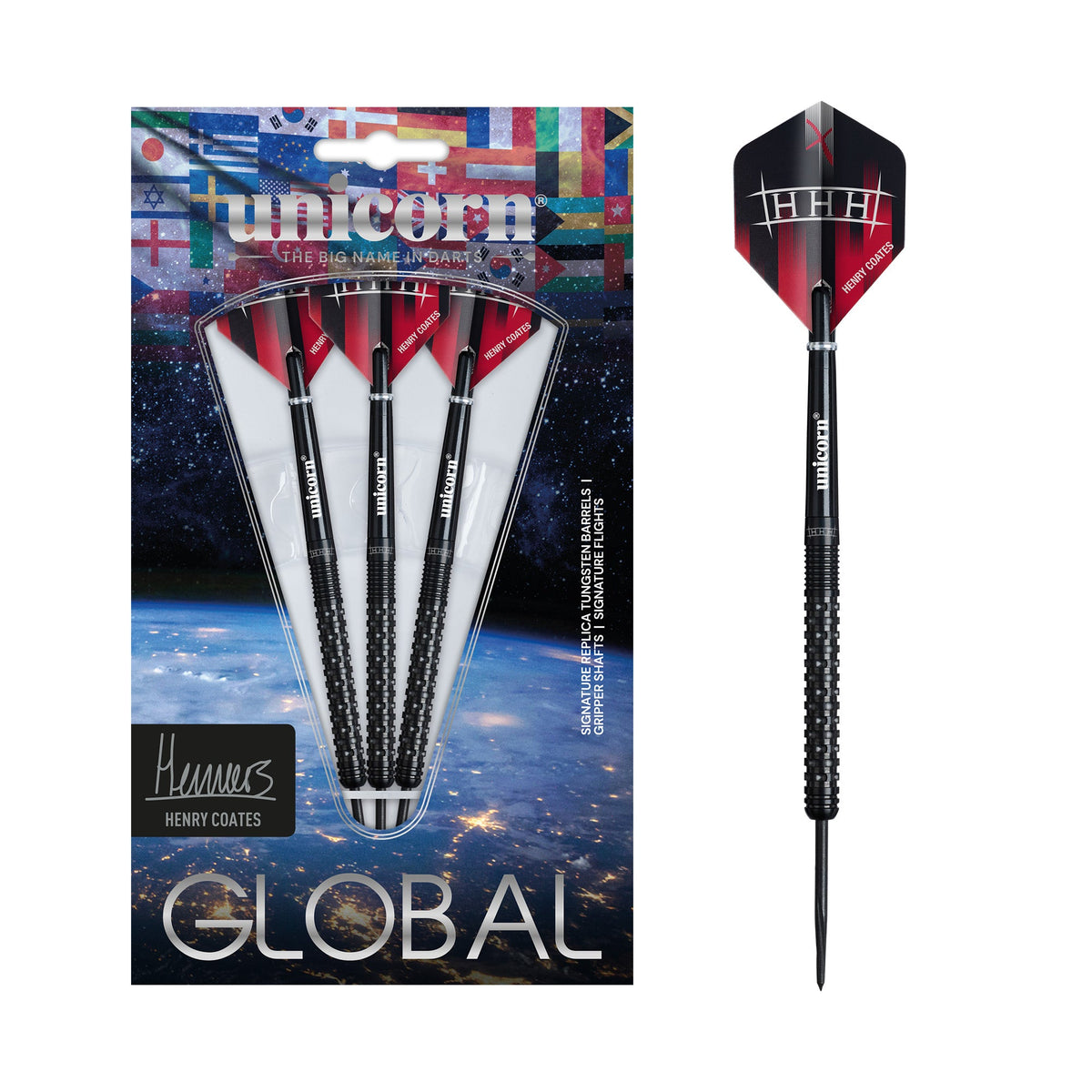 Unicorn Contender Henry Coates Steel Dart