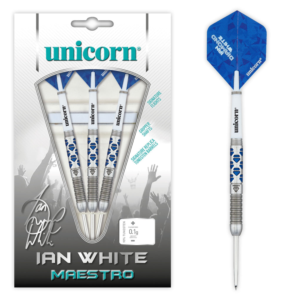 Unicorn Ian White Maestro Phase 2 Steel Darts