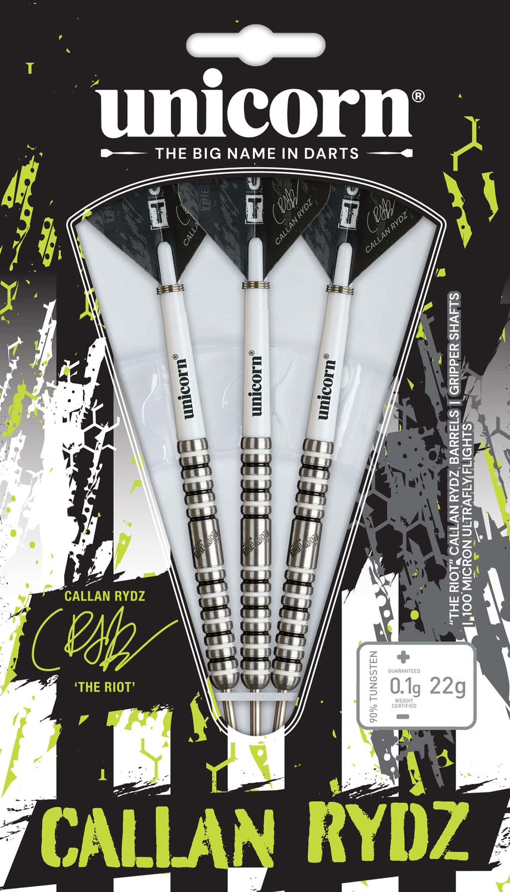 Unicorn Calan Rydz The Riot Steel Darts