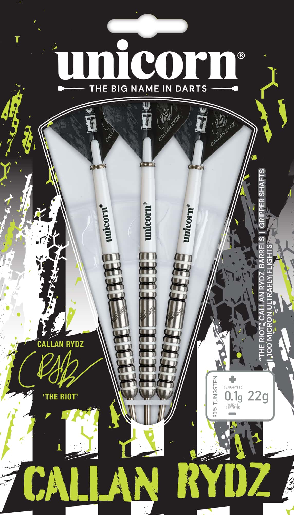 Unicorn Calan Rydz The Riot Steel Darts