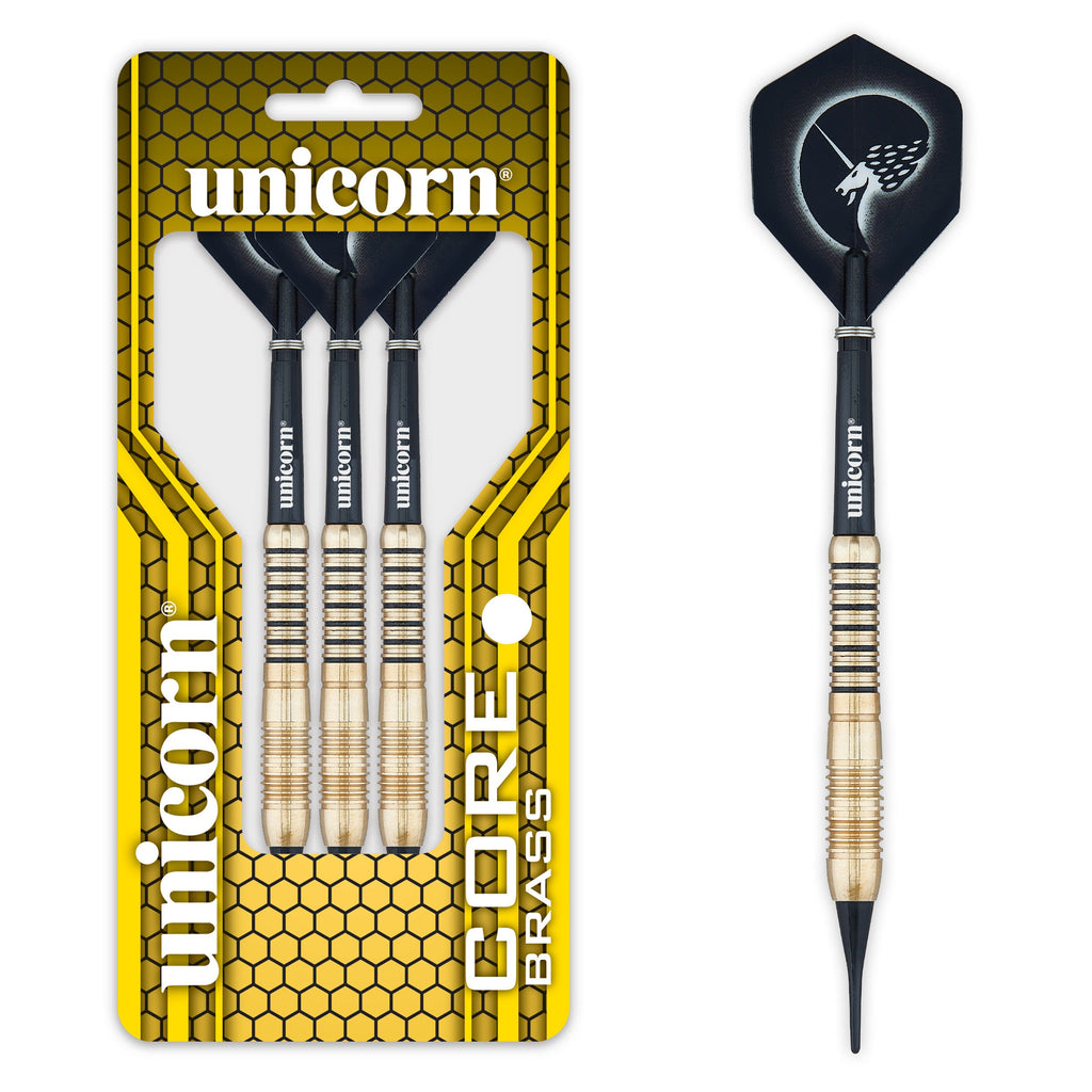 Unicorn Core Brass Soft Darts