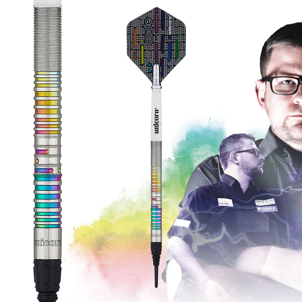 Unicorn James Wade Code Players Soft Dart
