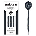 Unicorn Core Plus Black Brass Soft Darts
