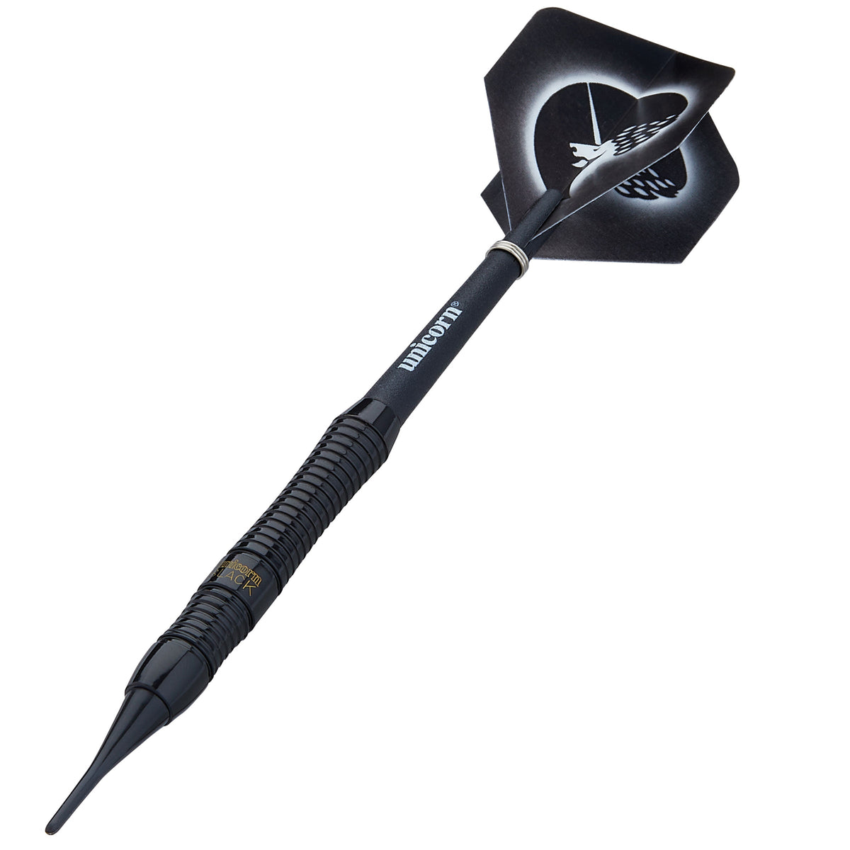 Unicorn Core Plus Black Brass Soft Darts