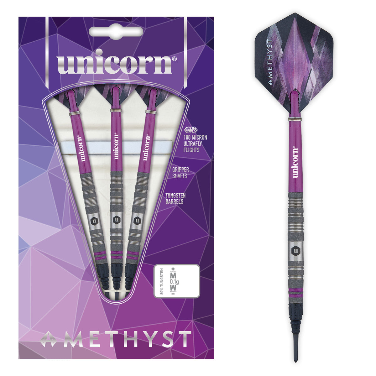 Unicorn Amethyst 2 Soft Darts