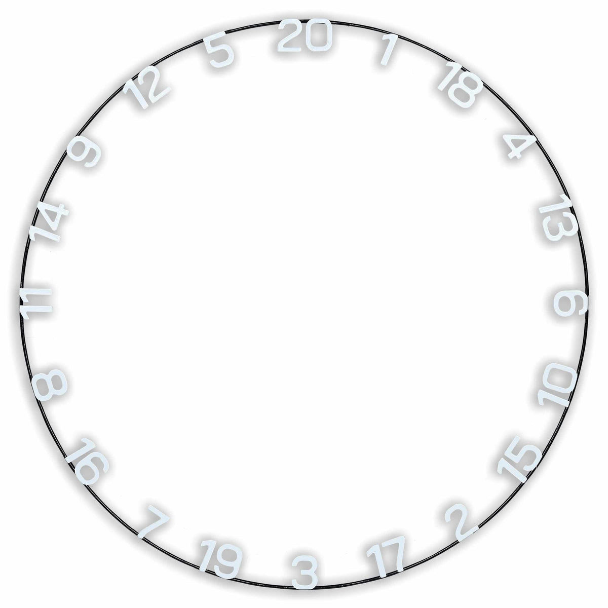Unicorn Ultra-Vis Large Number Ring