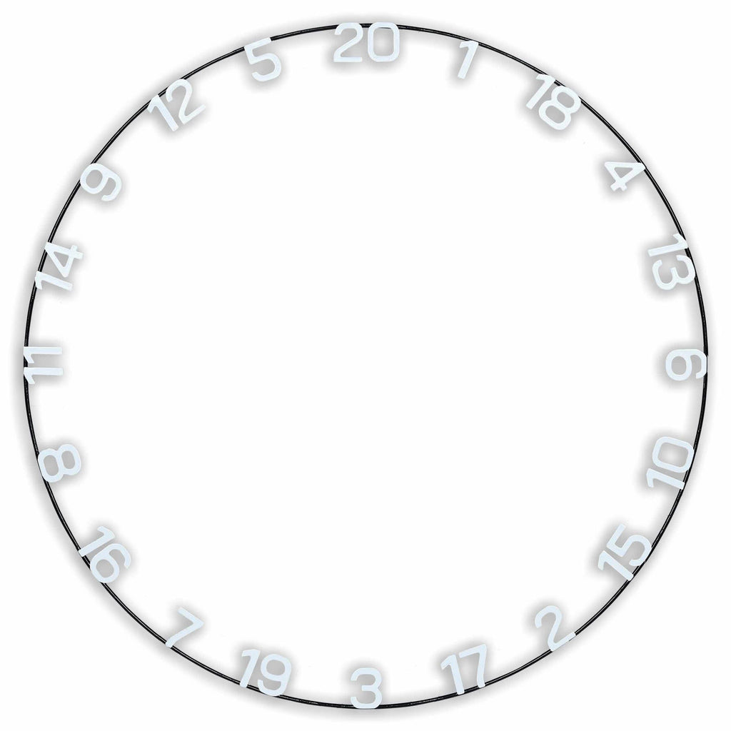 Unicorn Ultra-Vis Large Number Ring