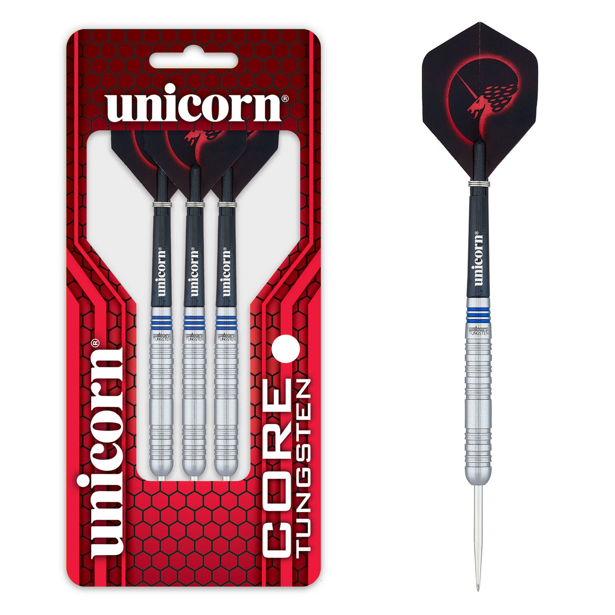 Unicorn Core Tungsten Style 1 Steel Darts