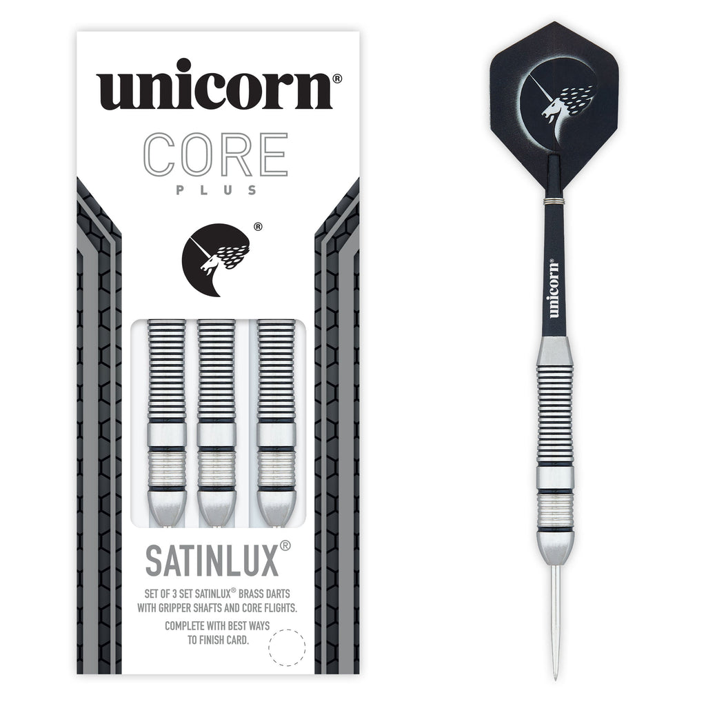 Unicorn Core Plus Satinlux Steel Darts
