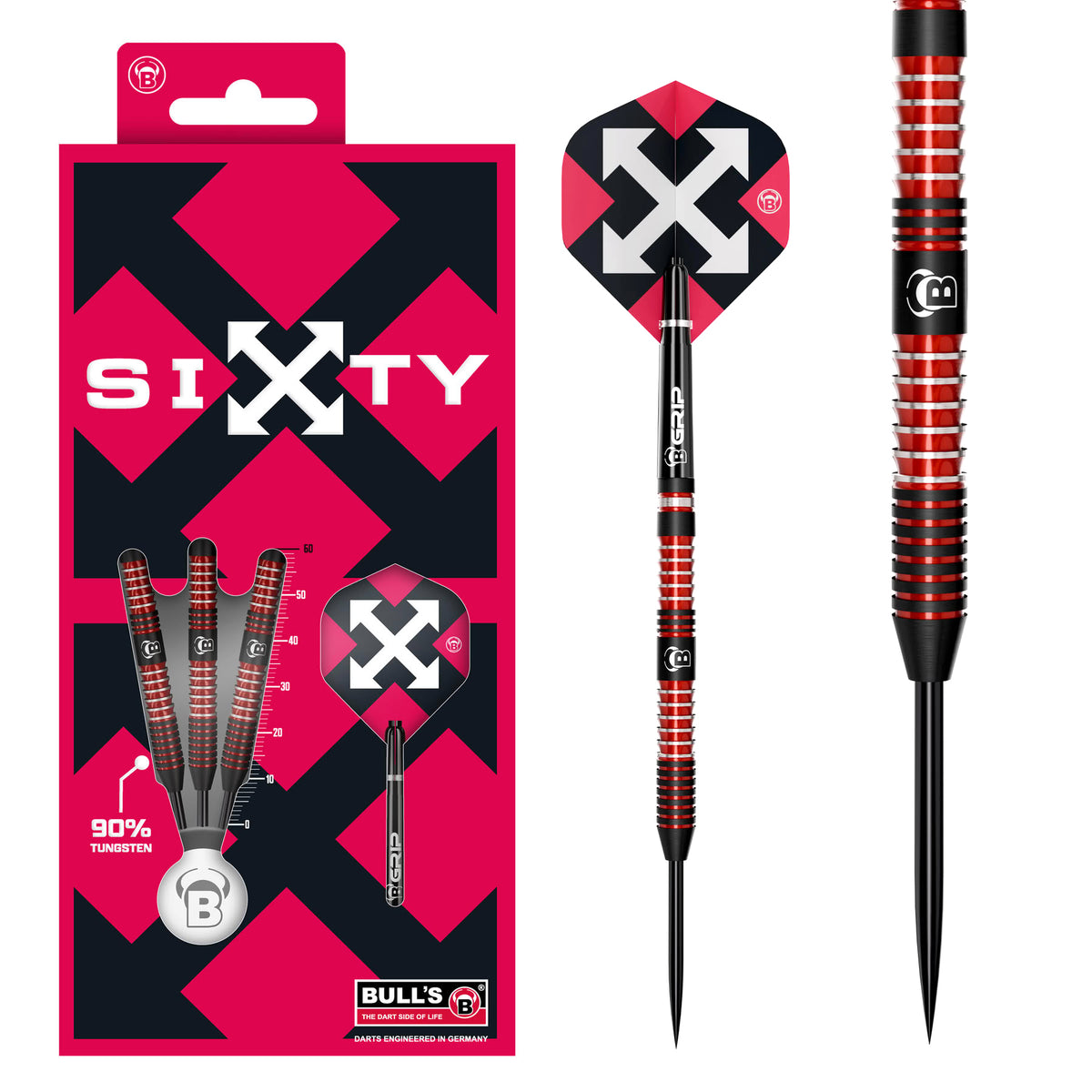 BULL'S Sixty S1 Steel Dart