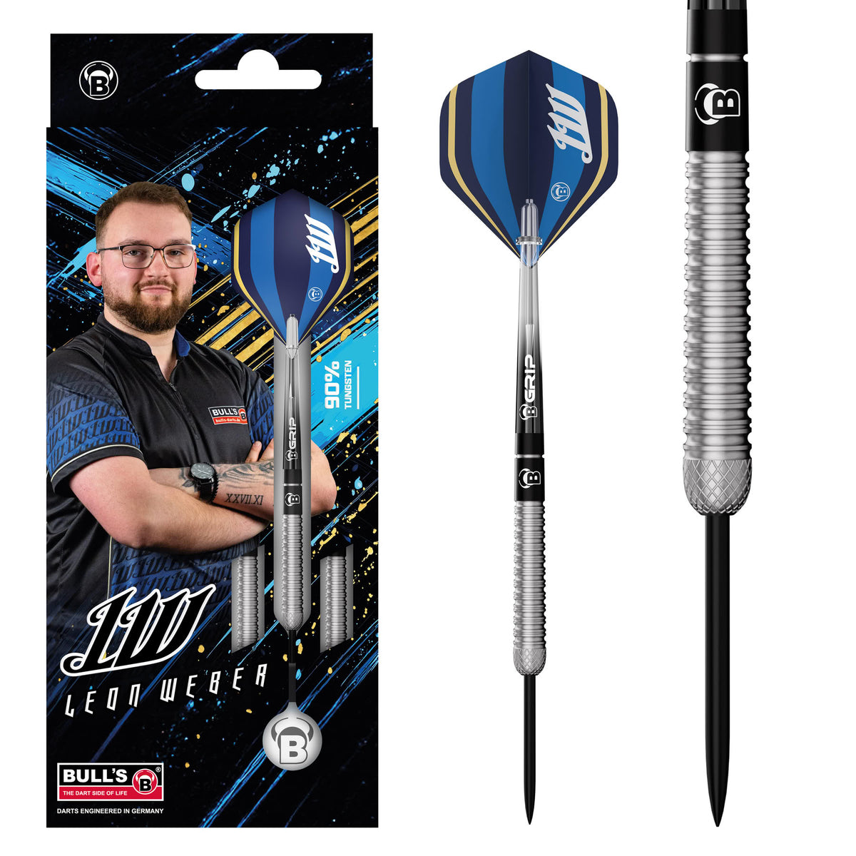 BULL'S Leon Weber Steel Dart