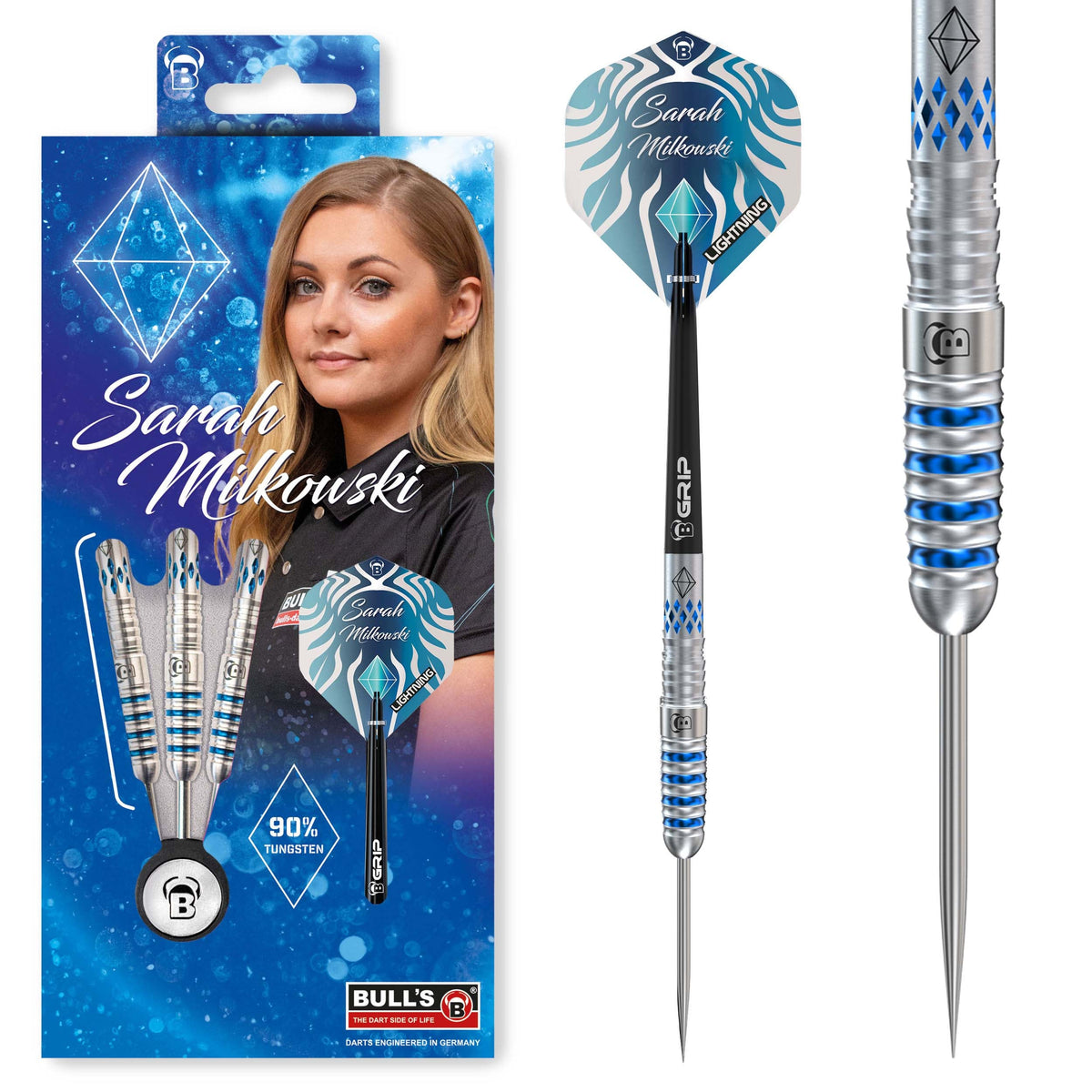 BULL'S Sarah Milkowski Steel Dart