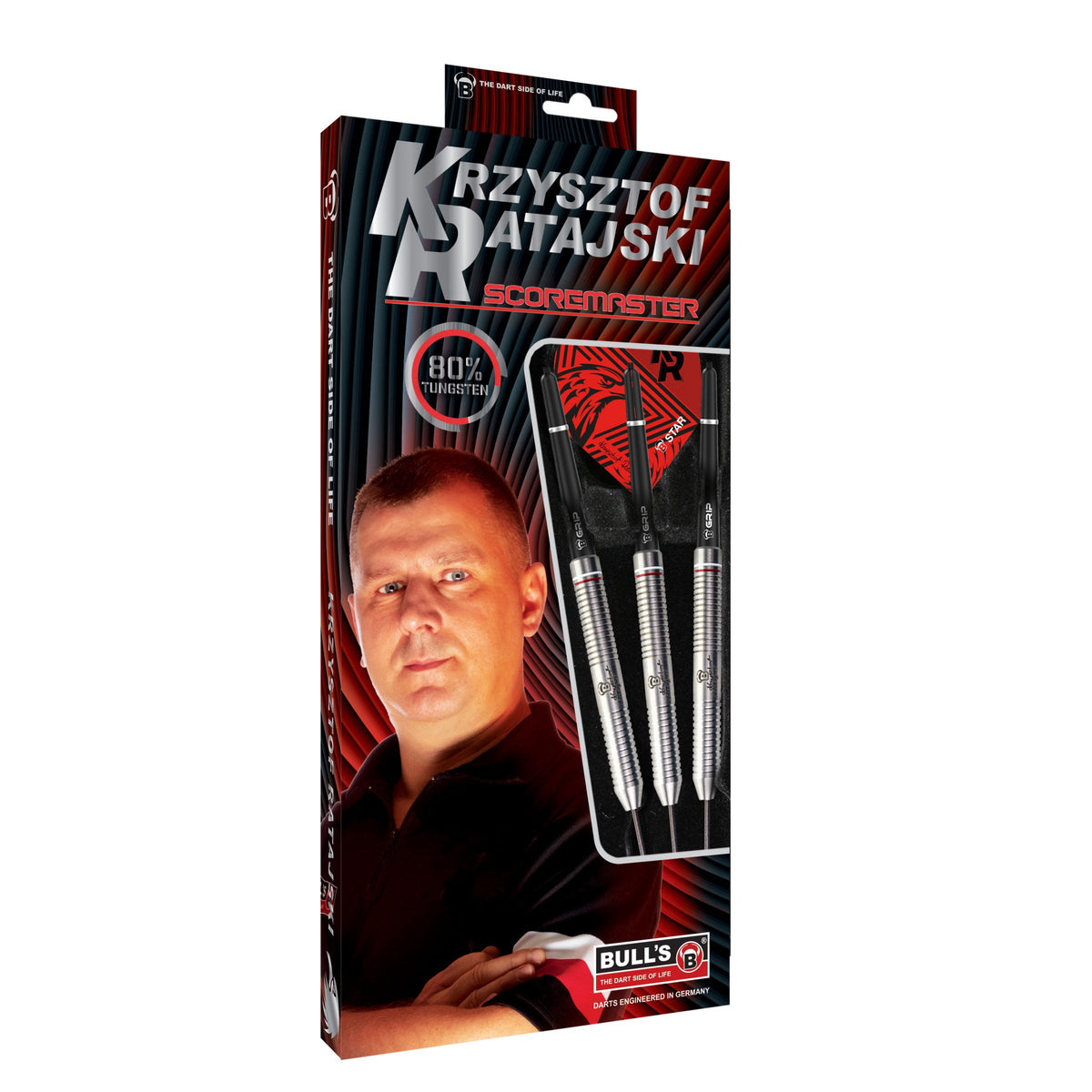 BULL'S Krzysztof Ratajski Scoremaster Steel Dart