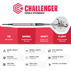 BULL'S Kendji Steinbach Challenger Steel Dart