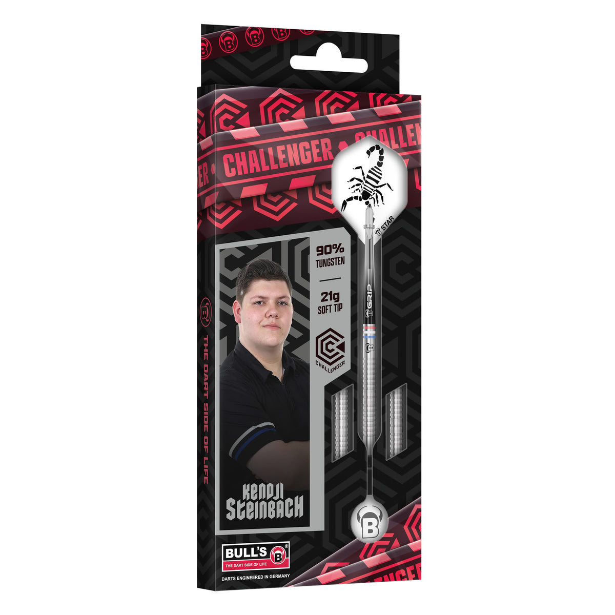 BULL'S Kendji Steinbach Challenger Steel Dart