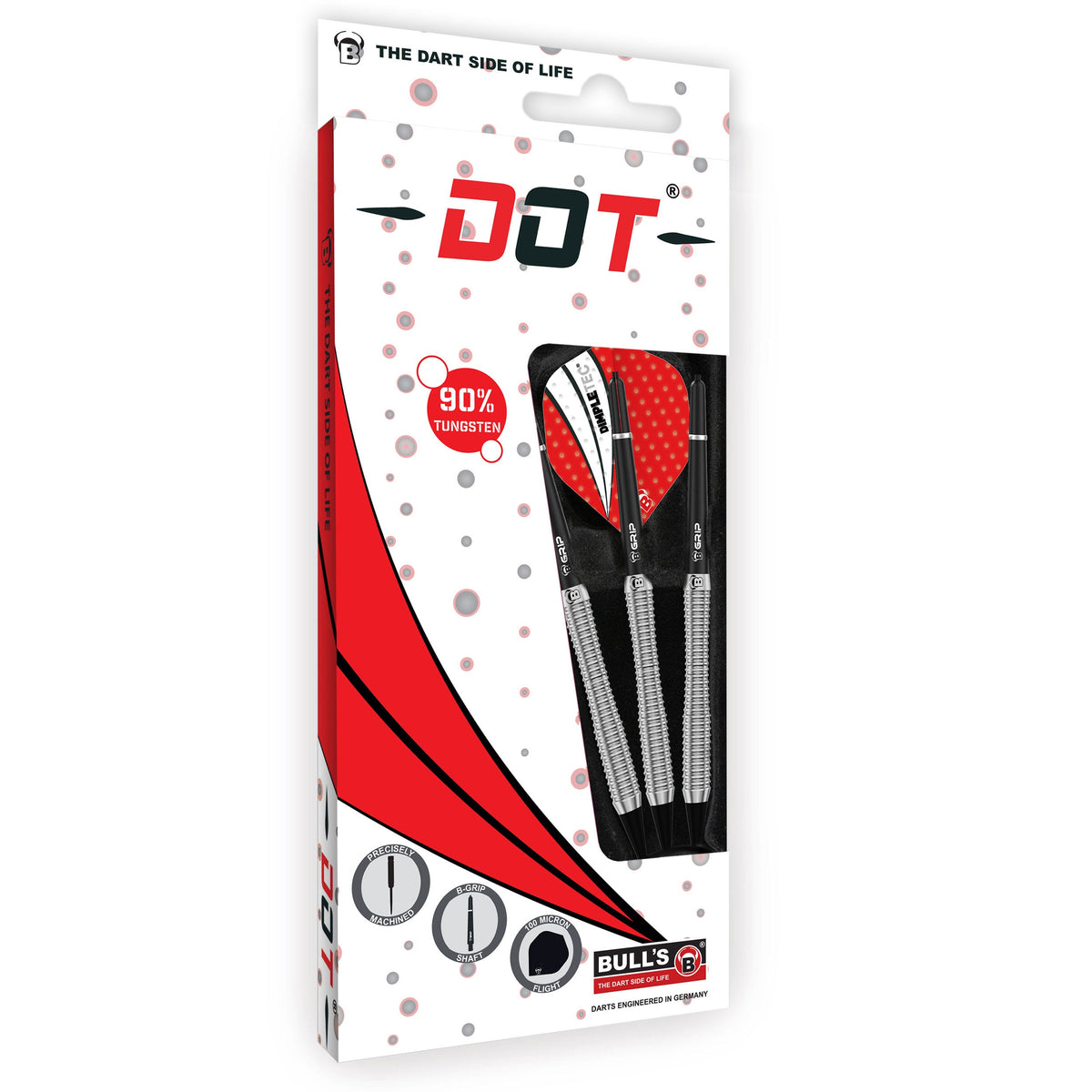 BULL'S Dot D2 90% Tungsten Soft Dart