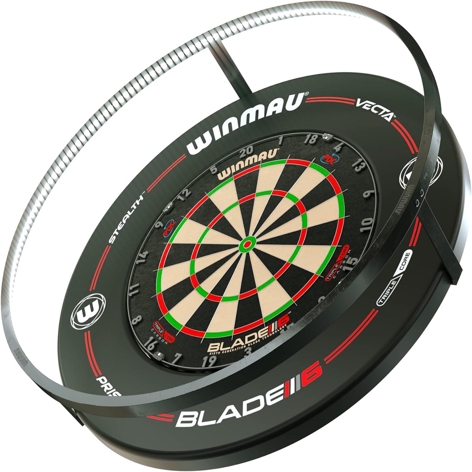 Winmau Plasma Dartboard Beleuchtung black 4300