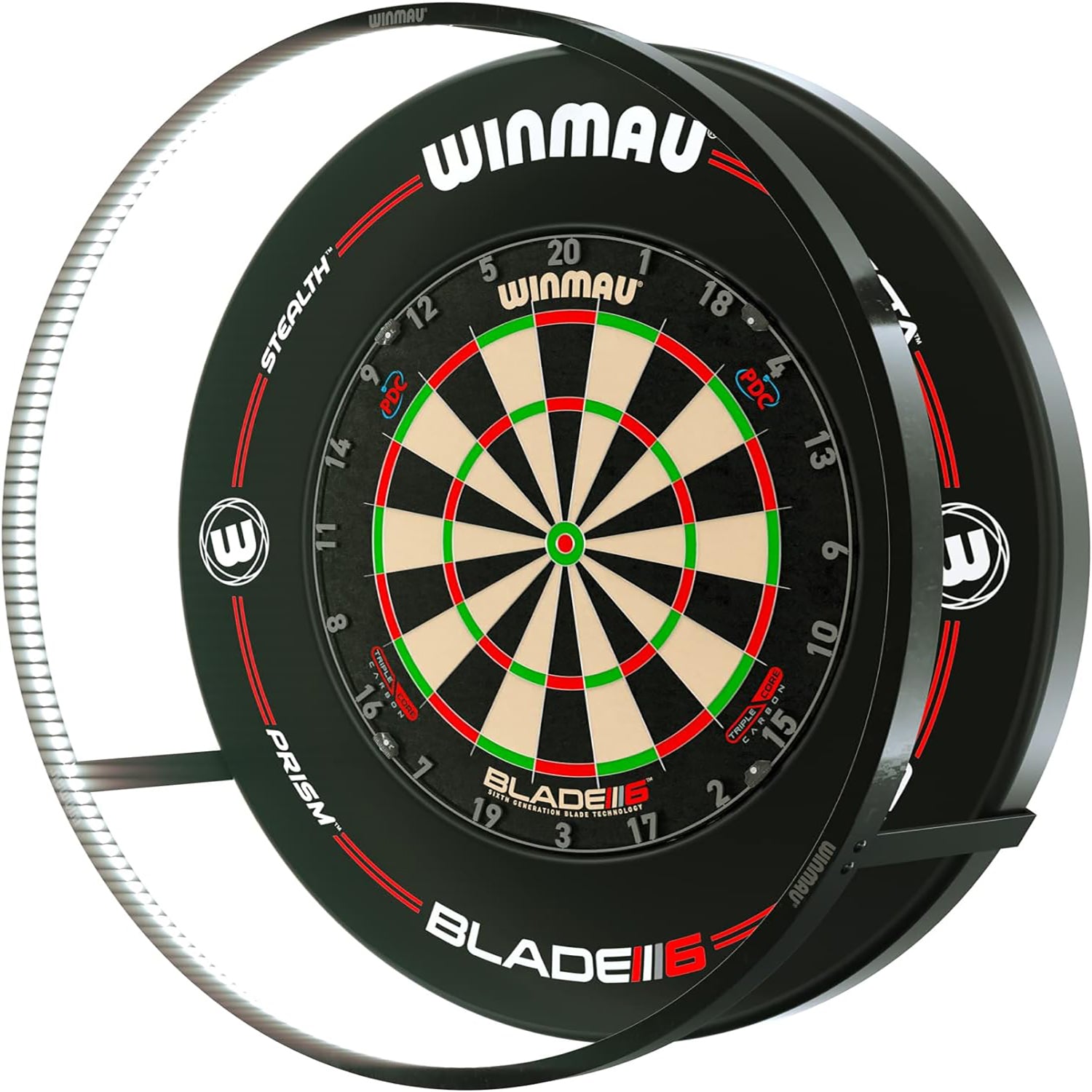 Winmau Plasma Dartboard Beleuchtung black 4300