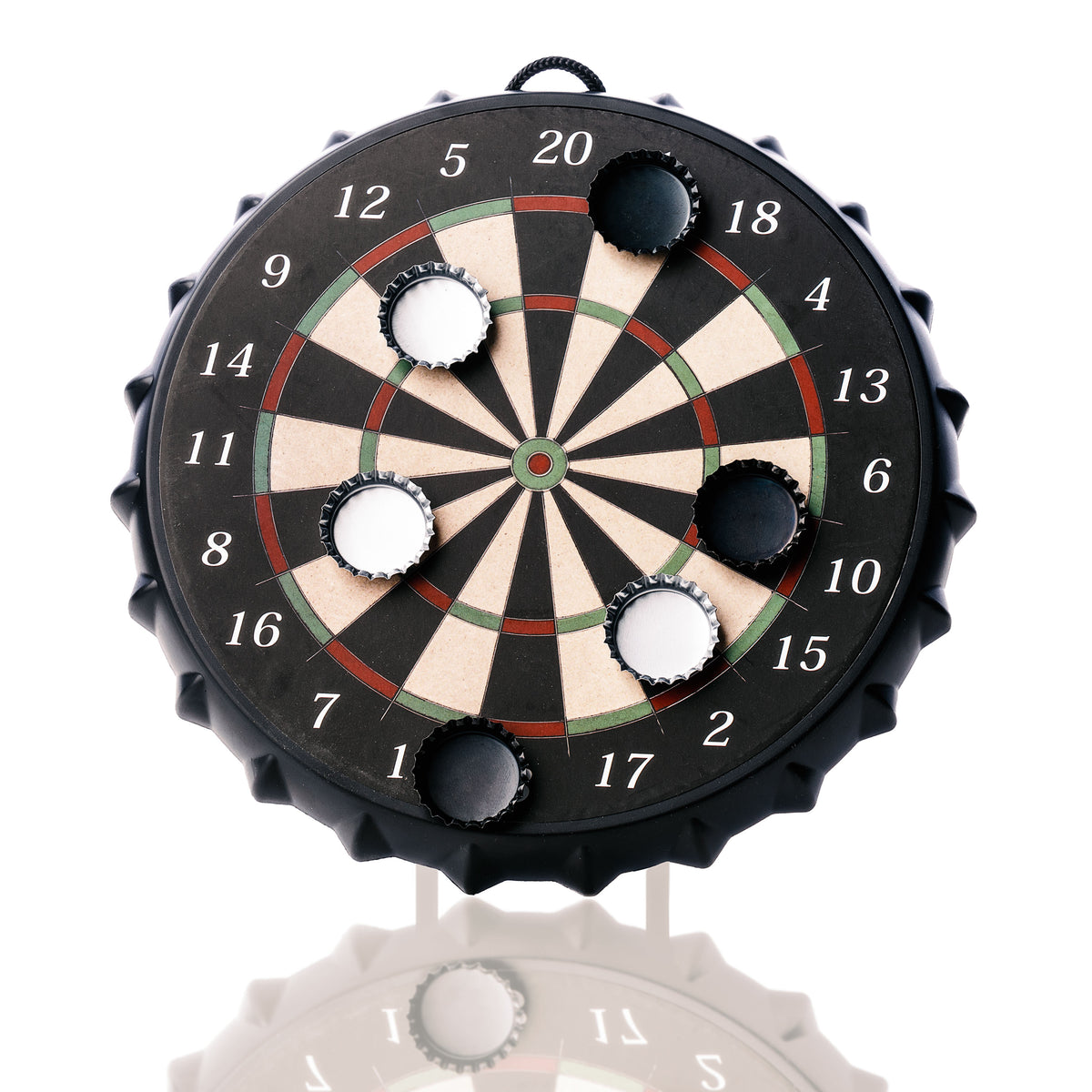 Magnet Dartboard Mini inkl Kronkorken und Magnetdarts