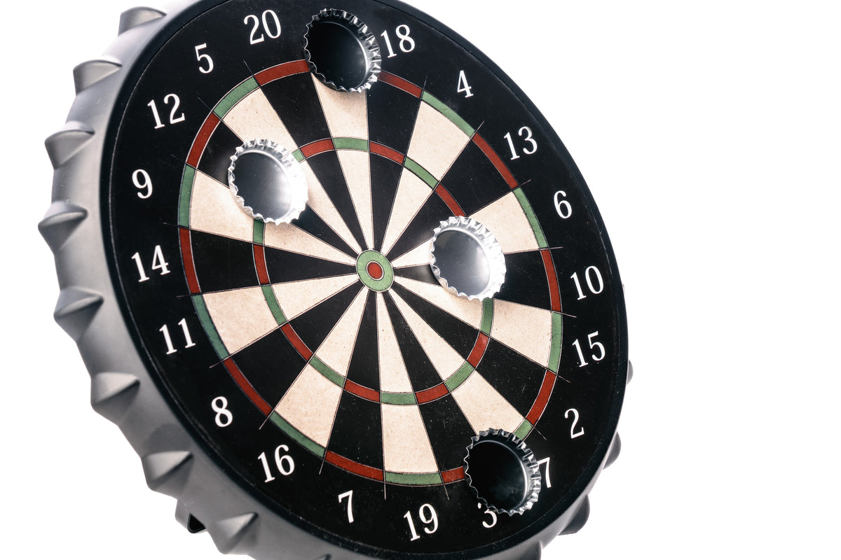 Magnet Dartboard Mini inkl Kronkorken und Magnetdarts