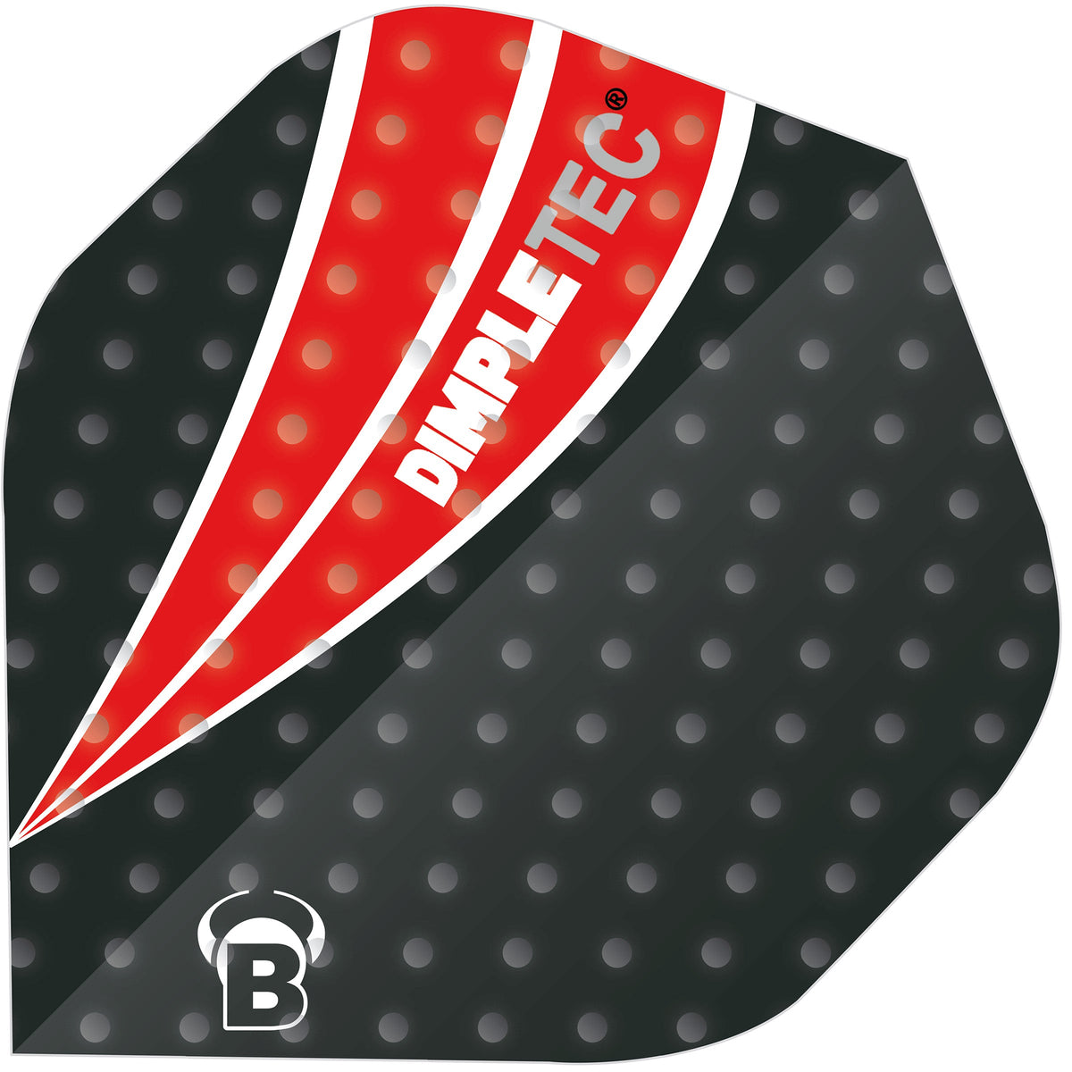 BULL'S Dimpletec Black Flights