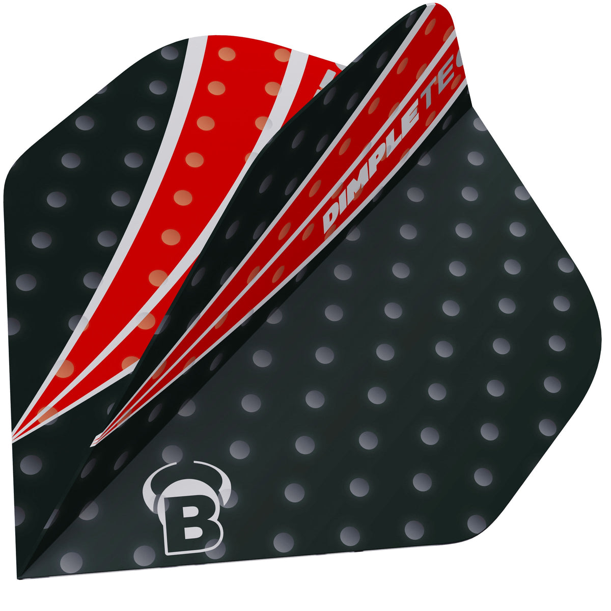 BULL'S Dimpletec Black Flights