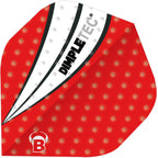 BULL'S Dimpletec Red Flights
