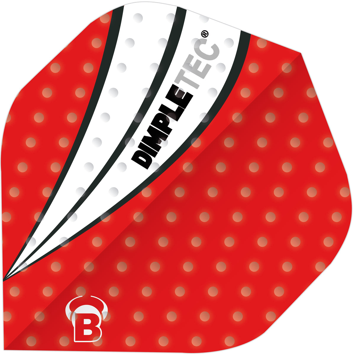BULL'S Dimpletec Red Flights
