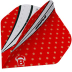 BULL'S Dimpletec Red Flights