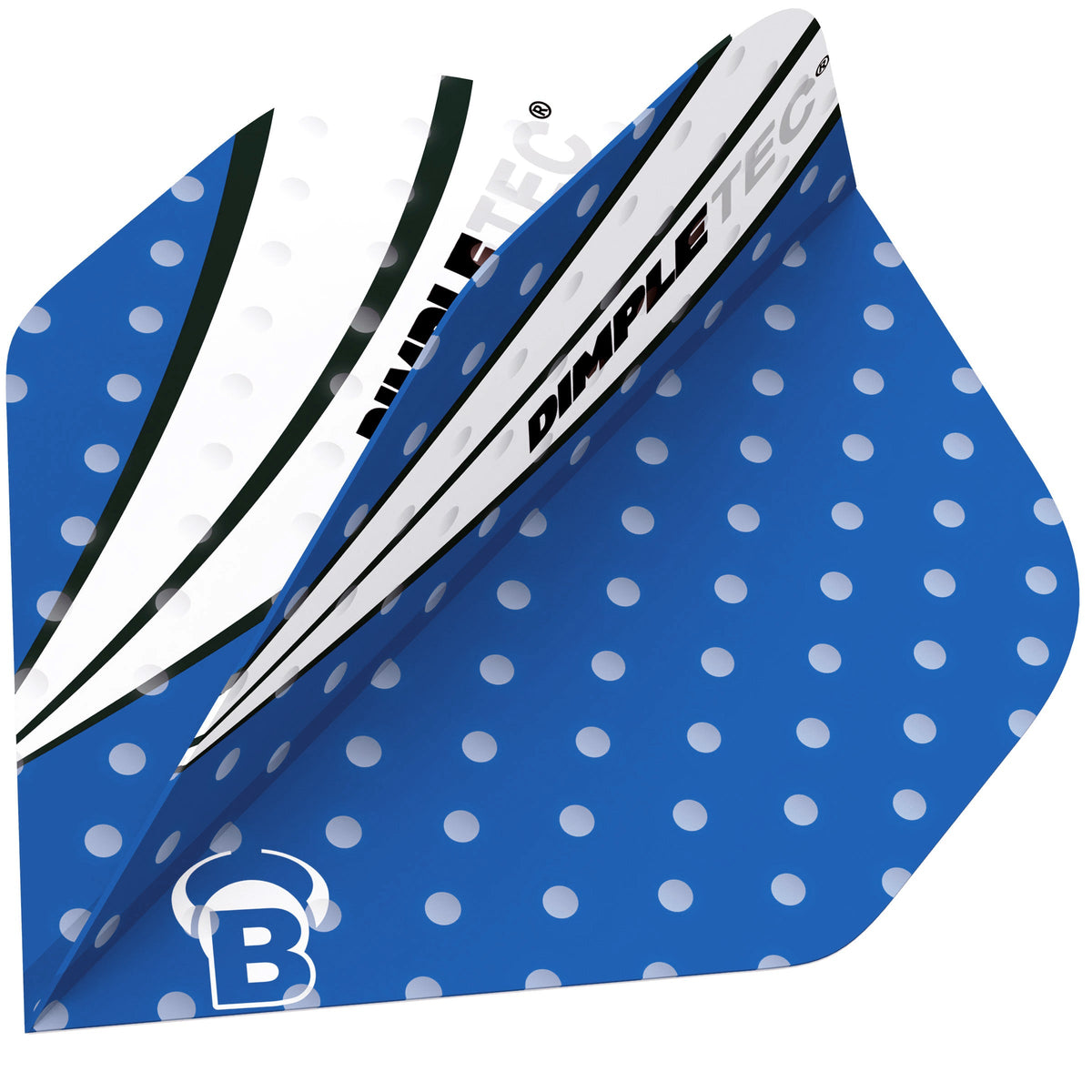 BULL'S Dimpletec Blue Flights