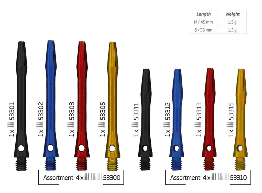 BULL'S Simplex Aluminium Shaft