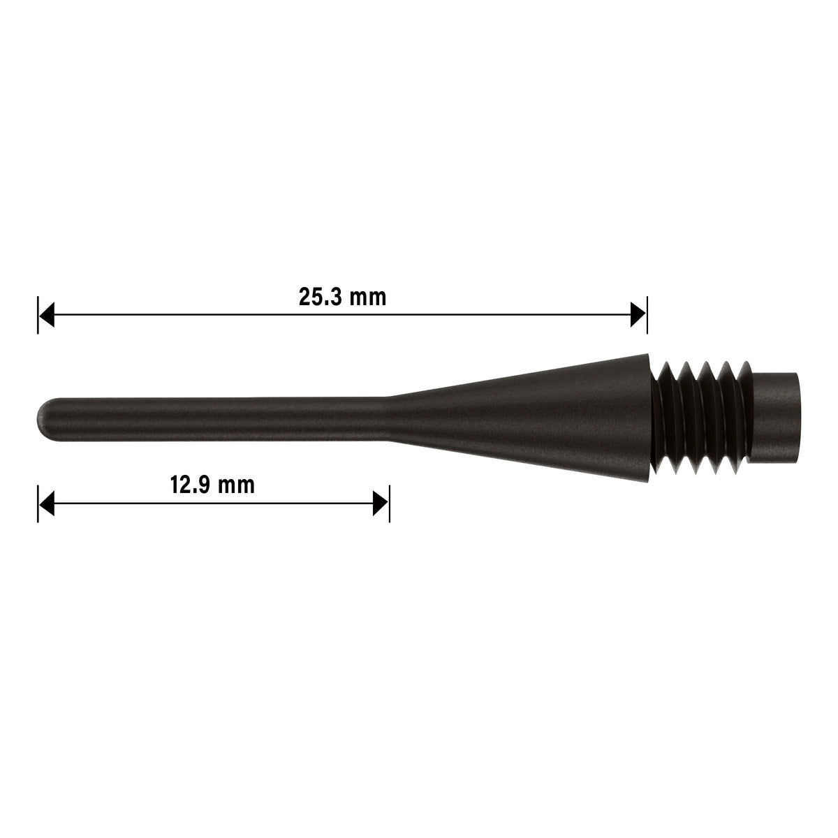 BULL'S Longlife Long 6mm(2BA)& 8mm(1/4BSF)