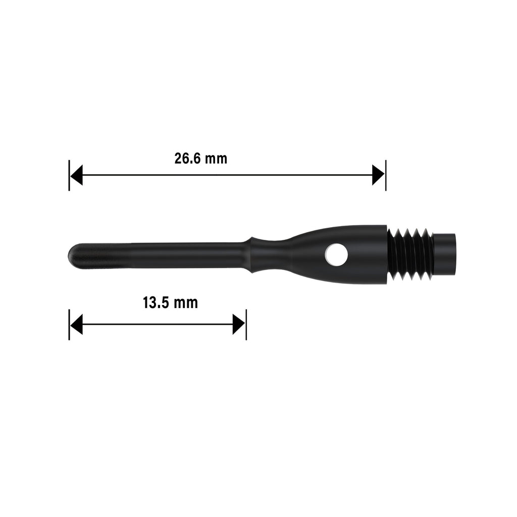BULL'S Mega Point Tips Long 6mm(2BA)