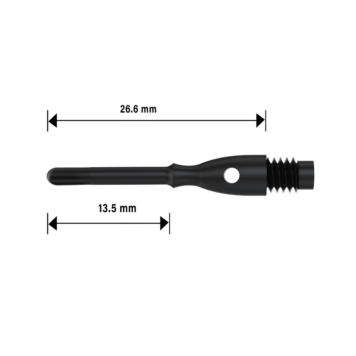 BULL'S Mega Point Tips Long 6mm(2BA)