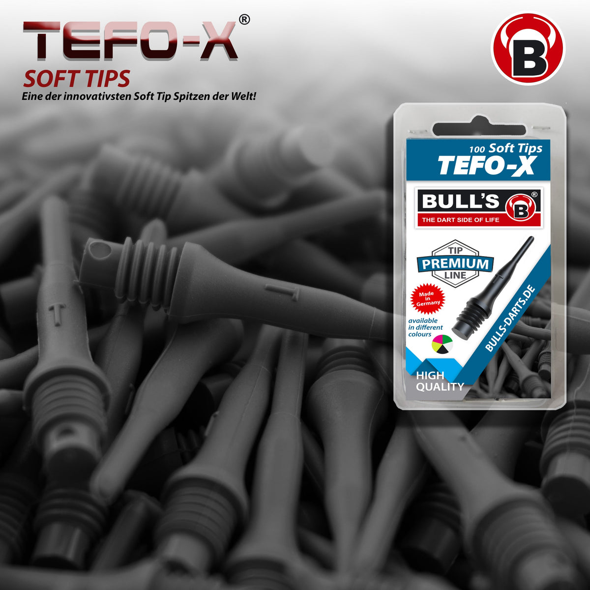 BULL'S Tefo-X Soft Tips 6mm(2BA)