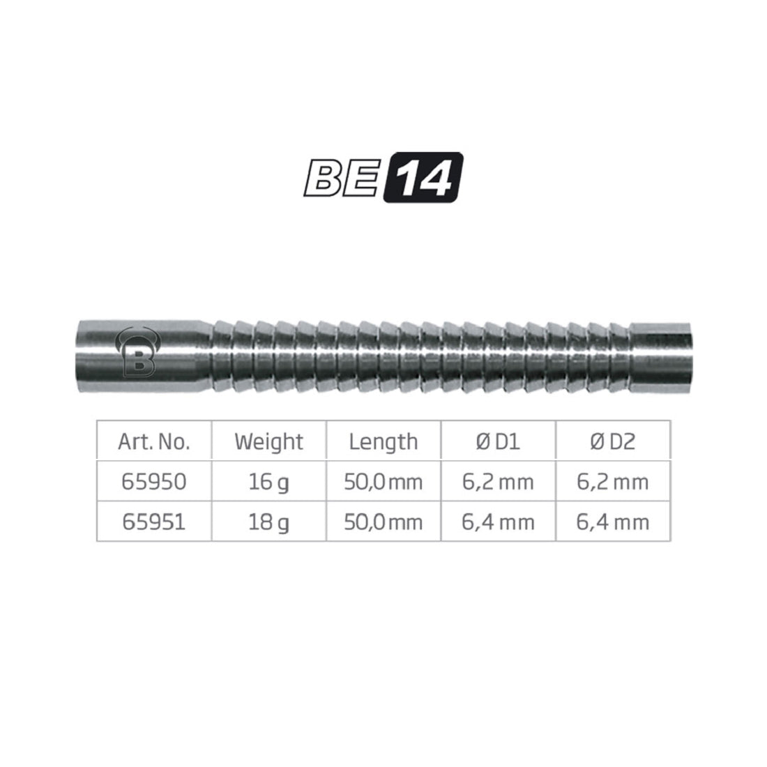 BULL'S BE-14 Soft Dart Barrel