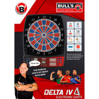 BULL'S Delta IV RB Sound Elektronik Dartboard