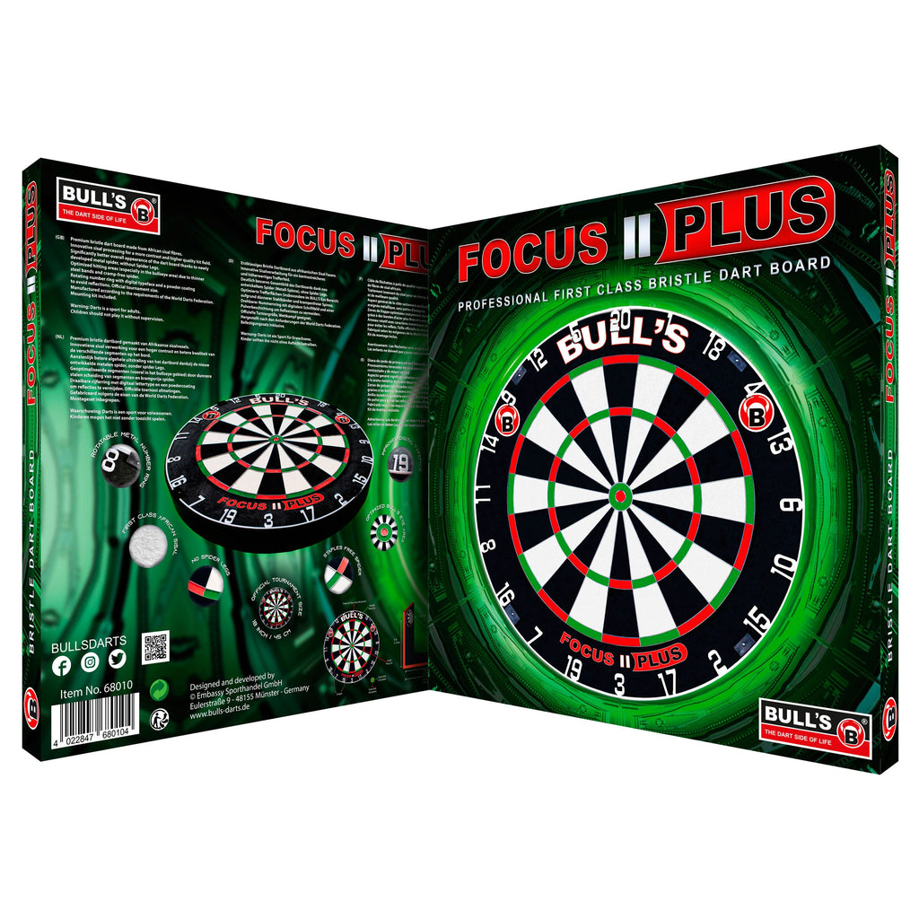 BULL'S Focus II Plus Dart Board