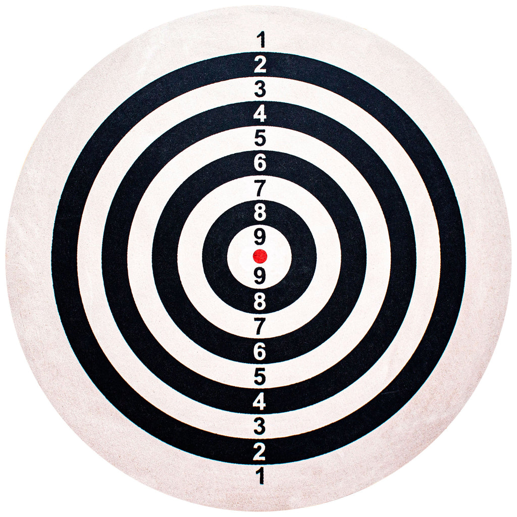 BULL'S Bristol Flocked Paper Dart Board