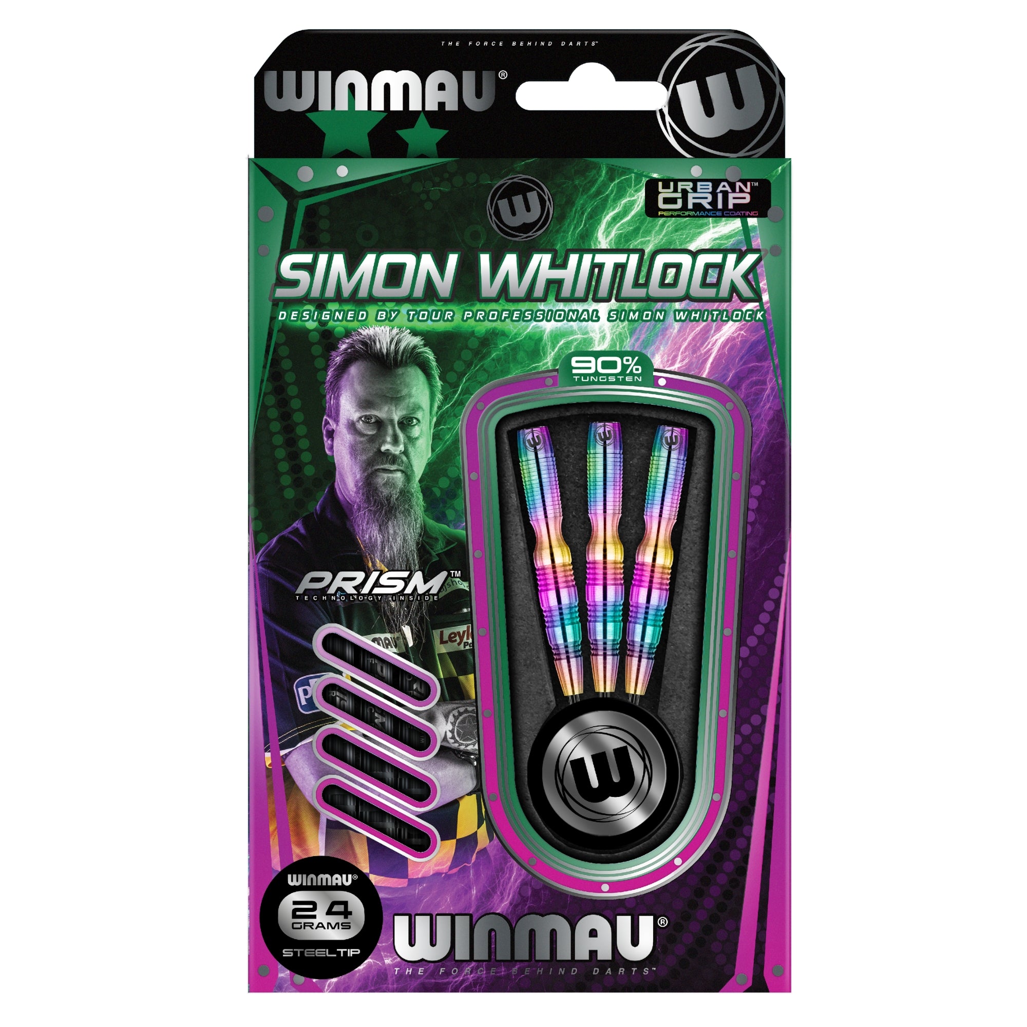Winmau S. Whitlock Urban Grip 1408 – Steeldart 22g + 24g
