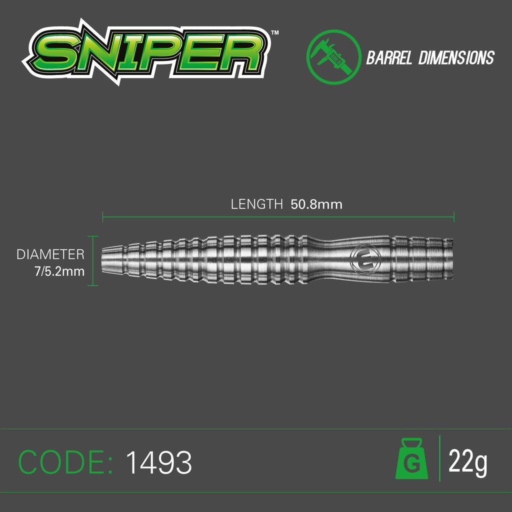 Winmau Sniper Steeldart 22g