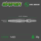 Winmau Sniper Steeldart 22g