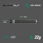 Winmau Blackout Steeldart 1083