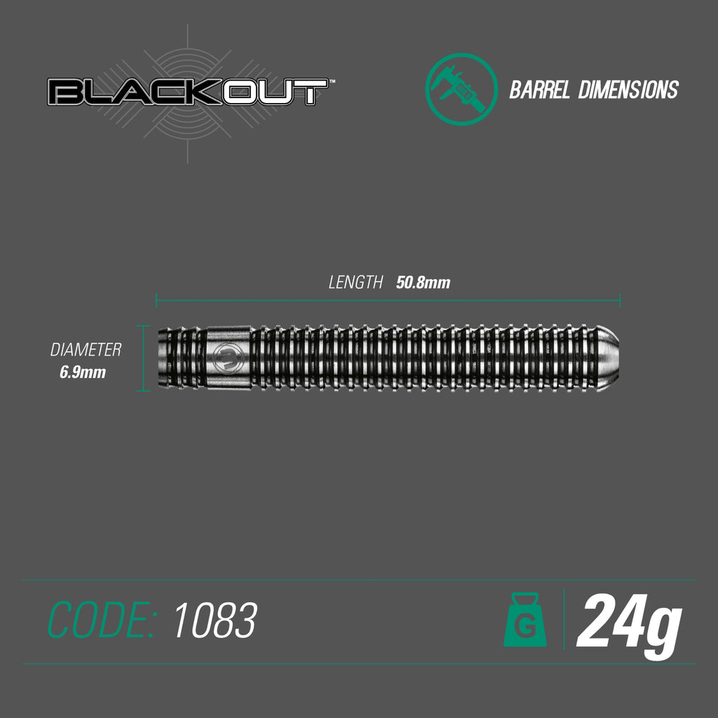 Winmau Blackout Steeldart 1083
