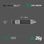 Winmau Blackout Steeldart