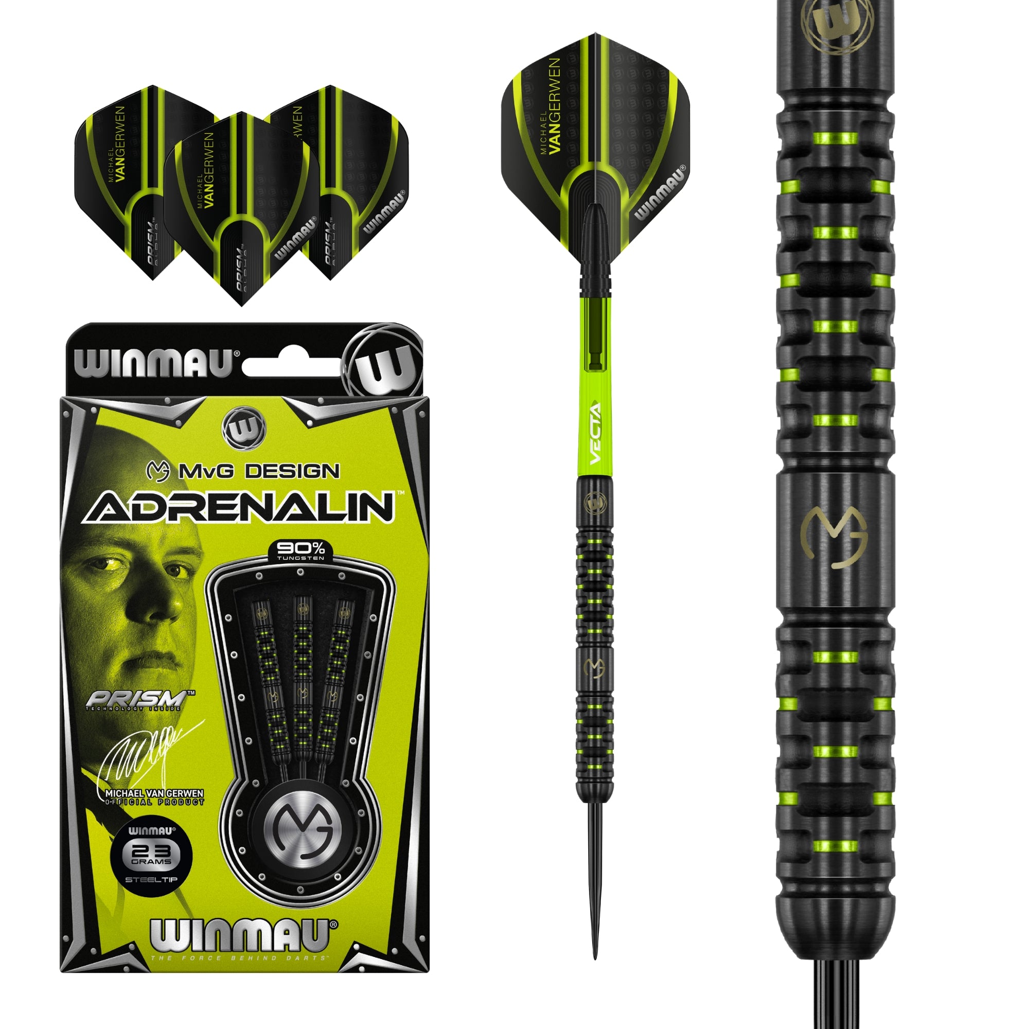 Winmau MvG Adrenalin 1441 – Steeldart 24g