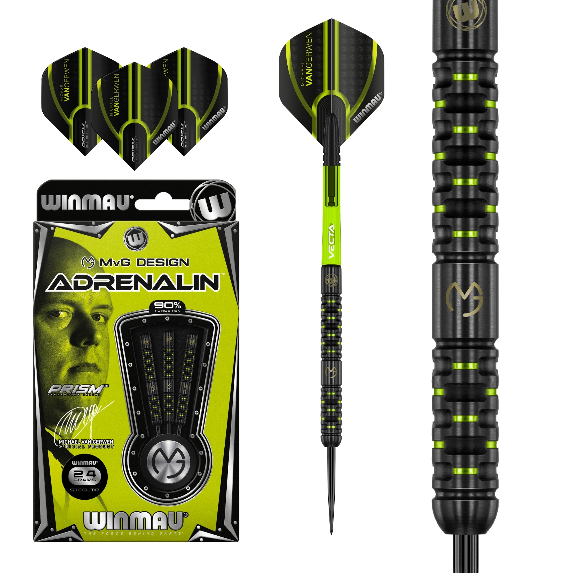 Winmau MvG Adrenalin 1441 – Steeldart 24g