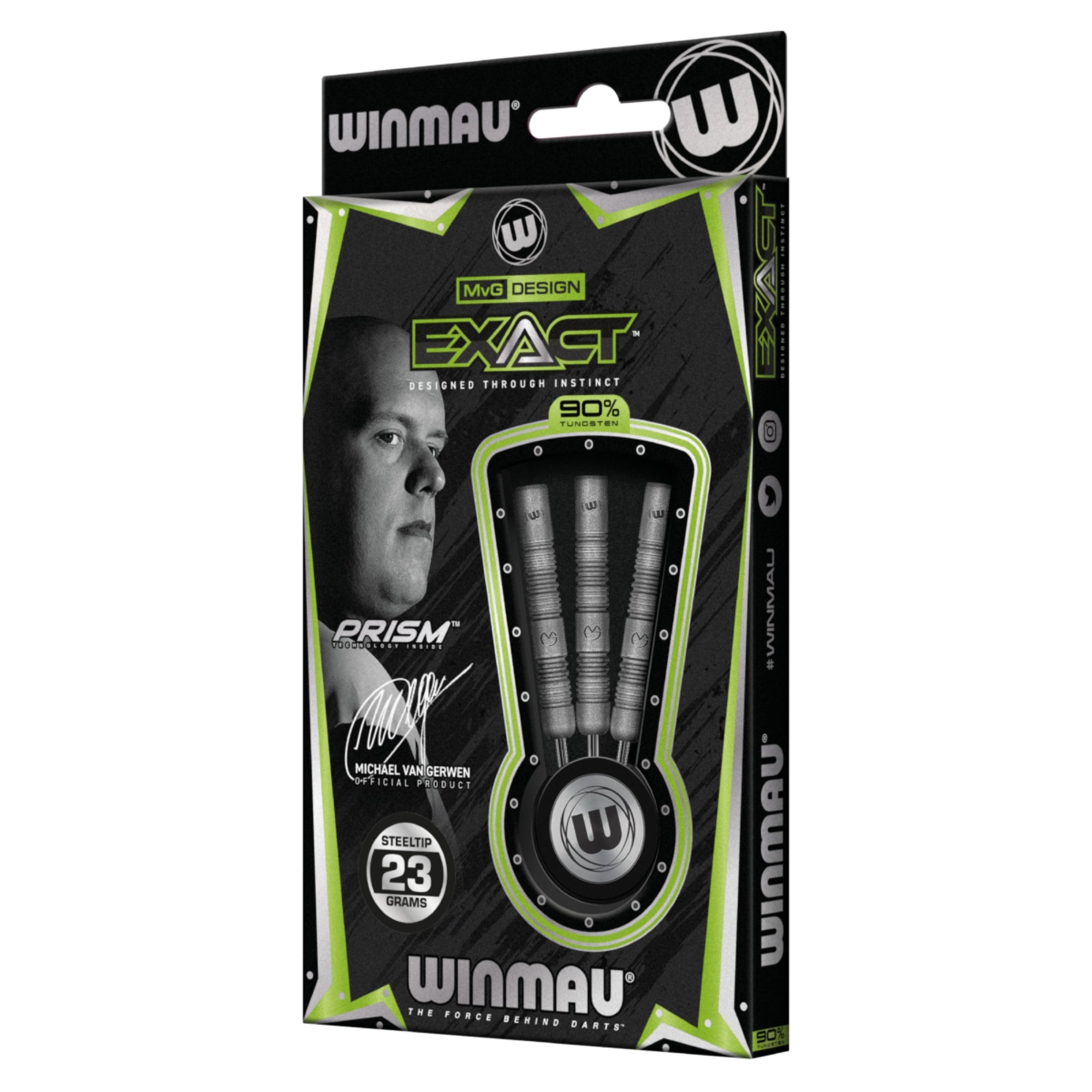 Winmau MvG Exact 1468 – Steeldart 21,5g + 23g