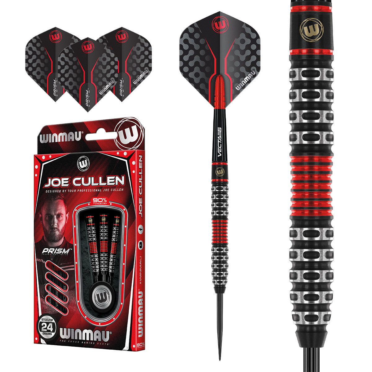 Winmau Joe Cullen S.E. 1470 – Steeldart 22g + 24g